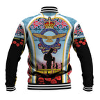 Royal New Zealand Air Force ANZAC Day Baseball Jacket Te Tauaarangi o Aotearoa