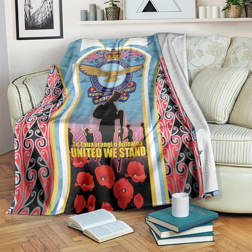 Royal New Zealand Air Force ANZAC Day Blanket Te Tauaarangi o Aotearoa