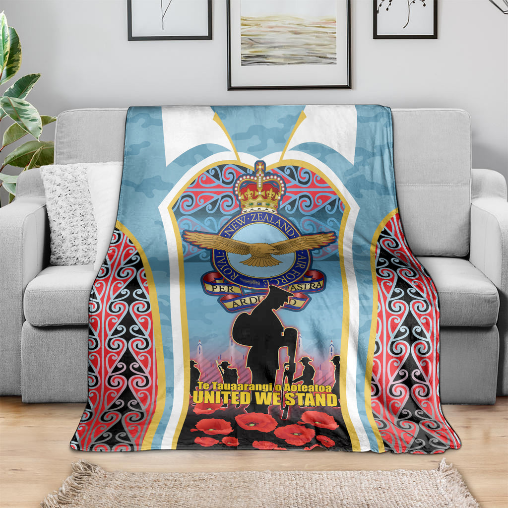 Royal New Zealand Air Force ANZAC Day Blanket Te Tauaarangi o Aotearoa