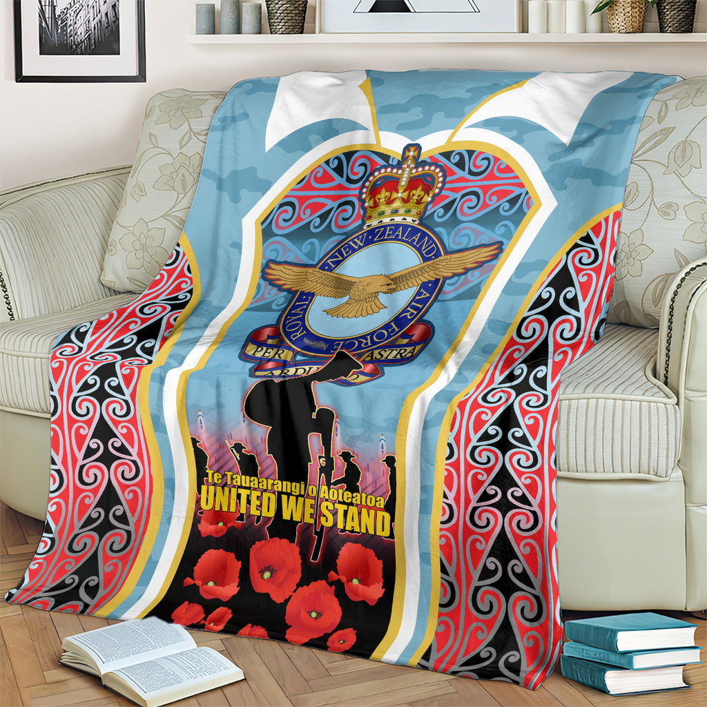 Royal New Zealand Air Force ANZAC Day Blanket Te Tauaarangi o Aotearoa