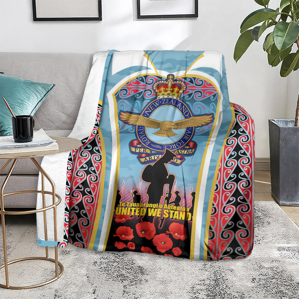Royal New Zealand Air Force ANZAC Day Blanket Te Tauaarangi o Aotearoa