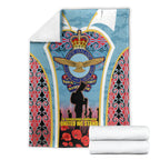 Royal New Zealand Air Force ANZAC Day Blanket Te Tauaarangi o Aotearoa
