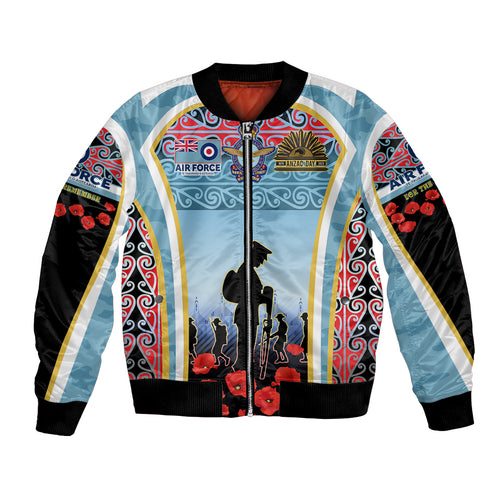 Royal New Zealand Air Force ANZAC Day Bomber Jacket Te Tauaarangi o Aotearoa