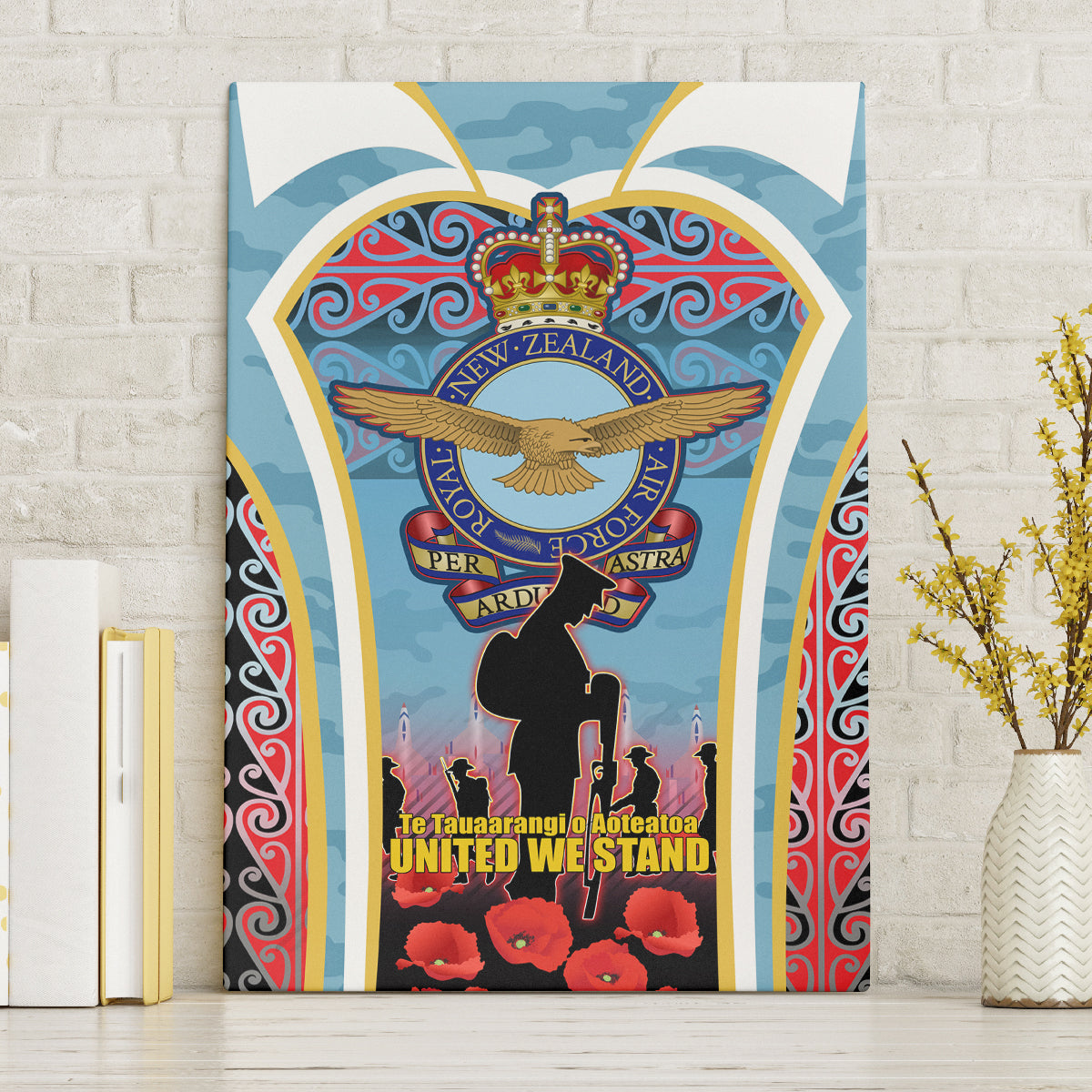 Royal New Zealand Air Force ANZAC Day Canvas Wall Art Te Tauaarangi o Aotearoa