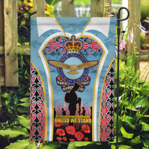 Royal New Zealand Air Force ANZAC Day Garden Flag Te Tauaarangi o Aotearoa