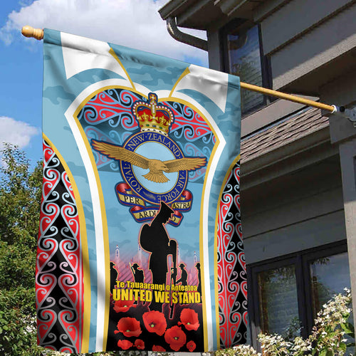 Royal New Zealand Air Force ANZAC Day Garden Flag Te Tauaarangi o Aotearoa