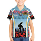 Royal New Zealand Air Force ANZAC Day Hawaiian Shirt Te Tauaarangi o Aotearoa