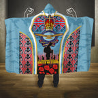 Royal New Zealand Air Force ANZAC Day Hooded Blanket Te Tauaarangi o Aotearoa