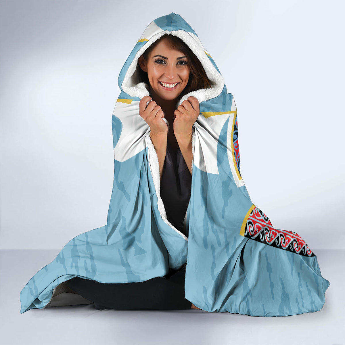 Royal New Zealand Air Force ANZAC Day Hooded Blanket Te Tauaarangi o Aotearoa