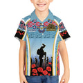 Royal New Zealand Air Force ANZAC Day Kid Hawaiian Shirt Te Tauaarangi o Aotearoa