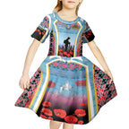 Royal New Zealand Air Force ANZAC Day Kid Short Sleeve Dress Te Tauaarangi o Aotearoa