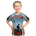 Royal New Zealand Air Force ANZAC Day Kid T Shirt Te Tauaarangi o Aotearoa