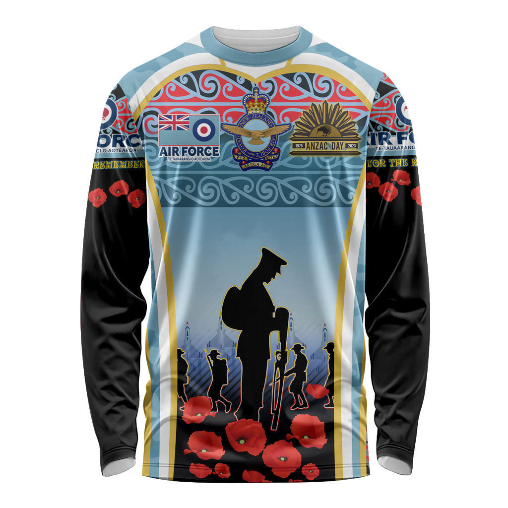 Royal New Zealand Air Force ANZAC Day Long Sleeve Shirt Te Tauaarangi o Aotearoa