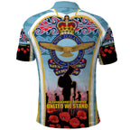 Royal New Zealand Air Force ANZAC Day Polo Shirt Te Tauaarangi o Aotearoa