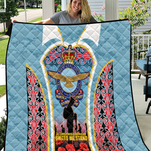 Royal New Zealand Air Force ANZAC Day Quilt Te Tauaarangi o Aotearoa