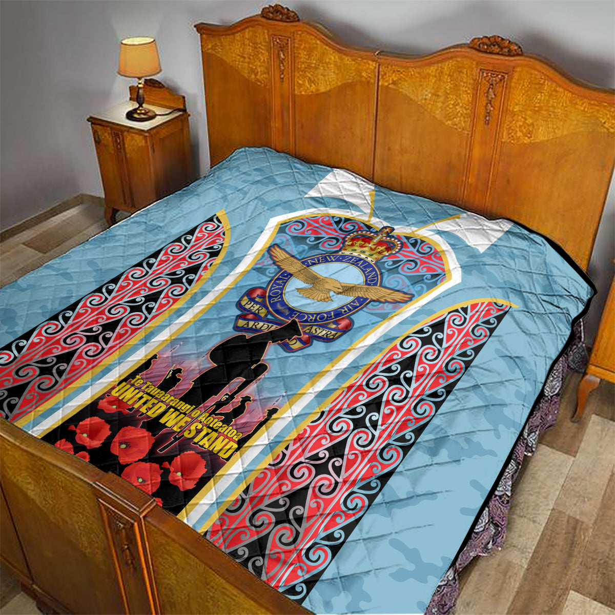 Royal New Zealand Air Force ANZAC Day Quilt Te Tauaarangi o Aotearoa