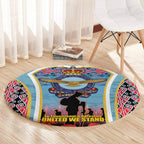 Royal New Zealand Air Force ANZAC Day Round Carpet Te Tauaarangi o Aotearoa
