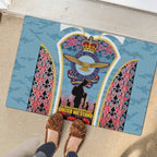 Royal New Zealand Air Force ANZAC Day Rubber Doormat Te Tauaarangi o Aotearoa