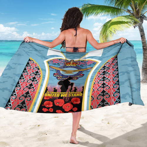Royal New Zealand Air Force ANZAC Day Sarong Te Tauaarangi o Aotearoa