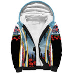 Royal New Zealand Air Force ANZAC Day Sherpa Hoodie Te Tauaarangi o Aotearoa