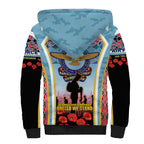 Royal New Zealand Air Force ANZAC Day Sherpa Hoodie Te Tauaarangi o Aotearoa