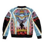 Royal New Zealand Air Force ANZAC Day Sleeve Zip Bomber Jacket Te Tauaarangi o Aotearoa