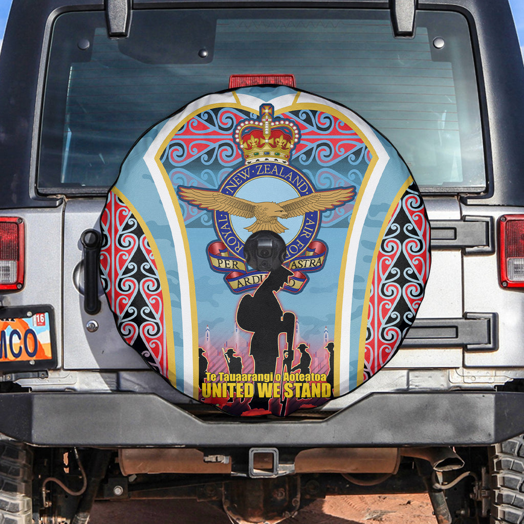 Royal New Zealand Air Force ANZAC Day Spare Tire Cover Te Tauaarangi o Aotearoa