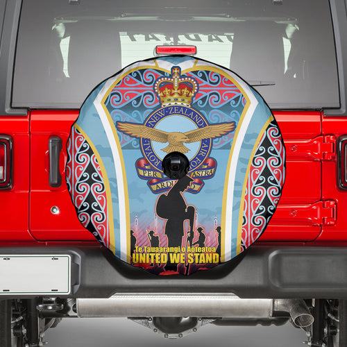 Royal New Zealand Air Force ANZAC Day Spare Tire Cover Te Tauaarangi o Aotearoa