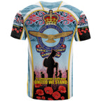 Royal New Zealand Air Force ANZAC Day T Shirt Te Tauaarangi o Aotearoa