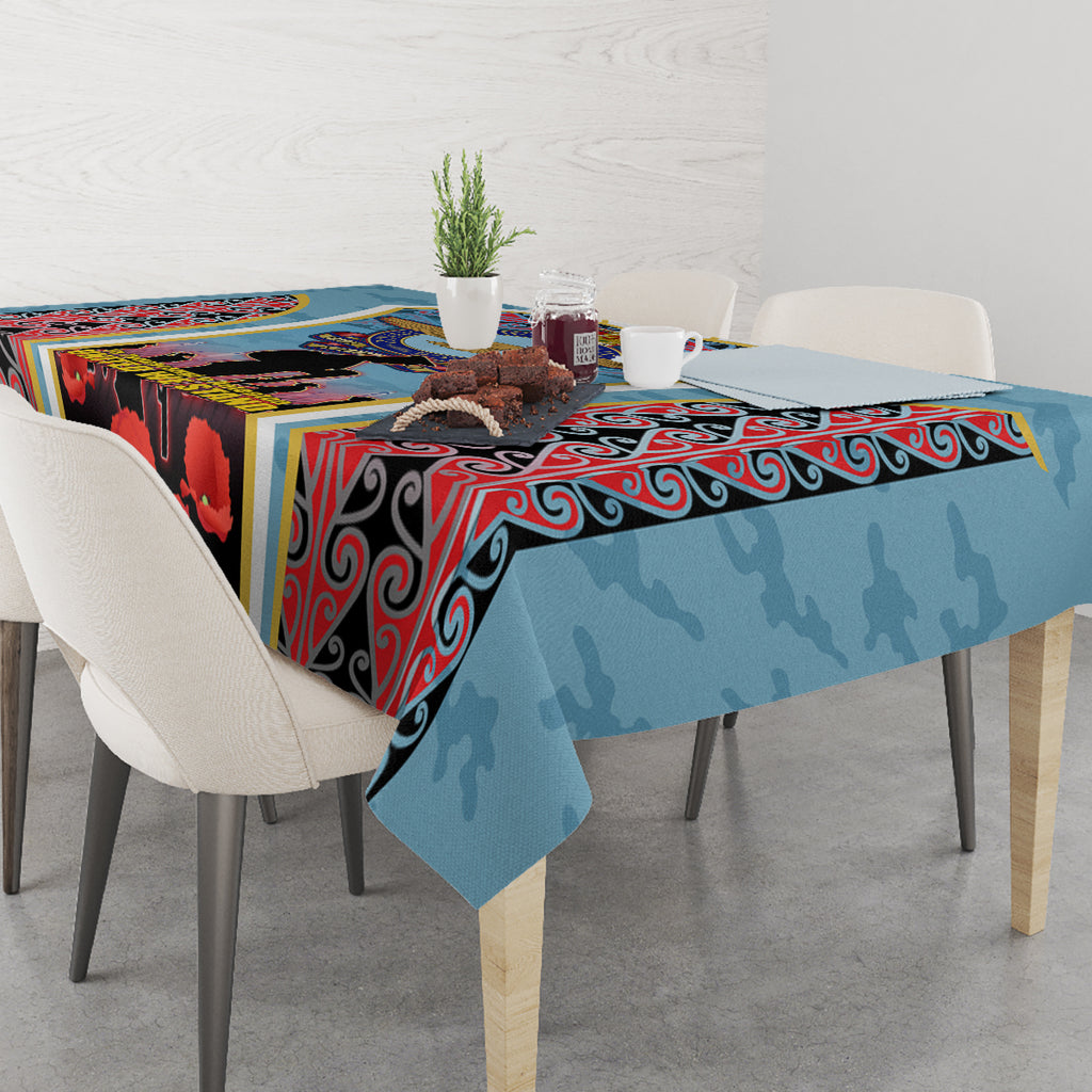 Royal New Zealand Air Force ANZAC Day Tablecloth Te Tauaarangi o Aotearoa