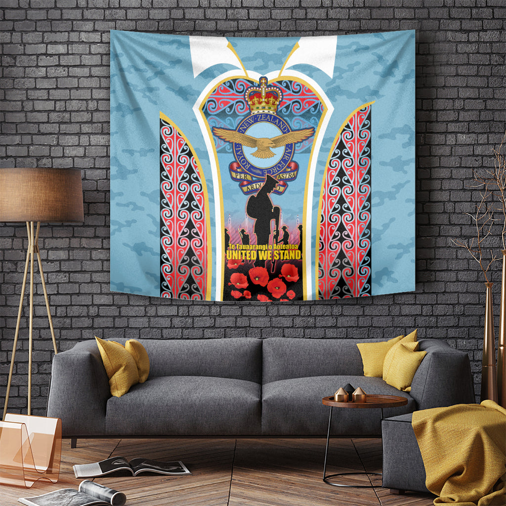 Royal New Zealand Air Force ANZAC Day Tapestry Te Tauaarangi o Aotearoa