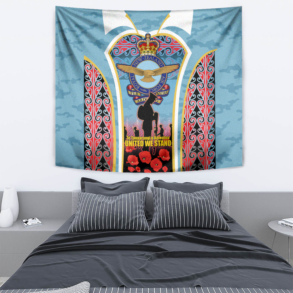 Royal New Zealand Air Force ANZAC Day Tapestry Te Tauaarangi o Aotearoa