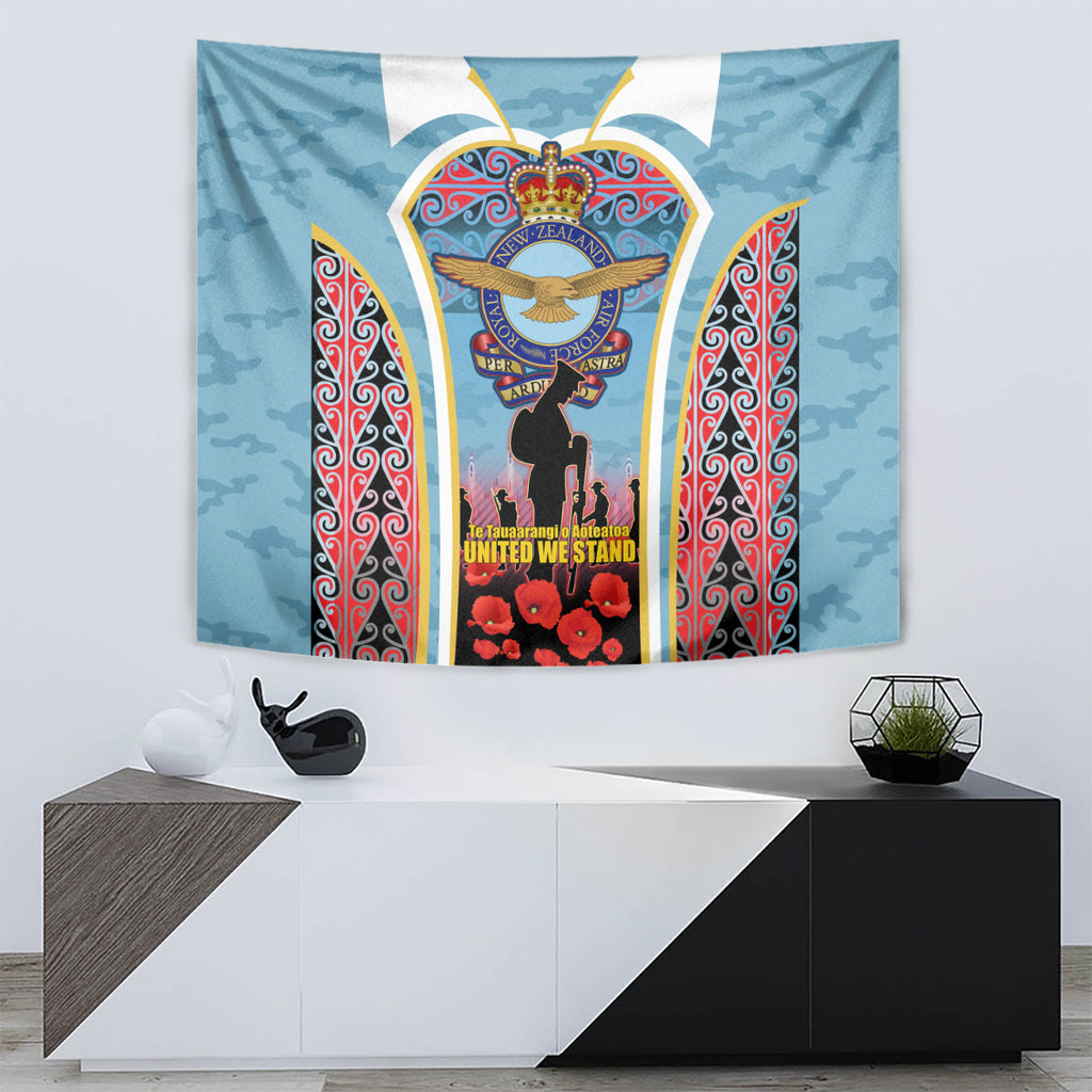Royal New Zealand Air Force ANZAC Day Tapestry Te Tauaarangi o Aotearoa