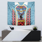 Royal New Zealand Air Force ANZAC Day Tapestry Te Tauaarangi o Aotearoa