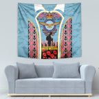 Royal New Zealand Air Force ANZAC Day Tapestry Te Tauaarangi o Aotearoa