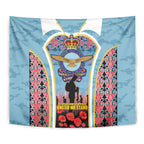 Royal New Zealand Air Force ANZAC Day Tapestry Te Tauaarangi o Aotearoa