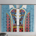 Royal New Zealand Air Force ANZAC Day Window Curtain Te Tauaarangi o Aotearoa