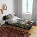 New Zealand and Australia ANZAC Day Bedding Set Koala and Kiwi Bird Soldier Gallipoli Camouflage Style