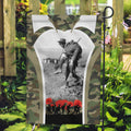 New Zealand and Australia ANZAC Day Garden Flag Koala and Kiwi Bird Soldier Gallipoli Camouflage Style