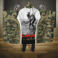 New Zealand and Australia ANZAC Day Hooded Blanket Koala and Kiwi Bird Soldier Gallipoli Camouflage Style