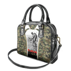 New Zealand and Australia ANZAC Day Shoulder Handbag Koala and Kiwi Bird Soldier Gallipoli Camouflage Style