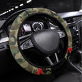 New Zealand and Australia ANZAC Day Steering Wheel Cover Koala and Kiwi Bird Soldier Gallipoli Camouflage Style