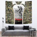 New Zealand and Australia ANZAC Day Tapestry Koala and Kiwi Bird Soldier Gallipoli Camouflage Style