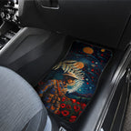 New Zealand Soldier ANZAC Day Car Mats Silver Fern Starry Night Style