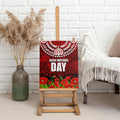 New Zealand ANZAC Waitangi Day Canvas Wall Art Hei Tiki and Soldier