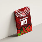 New Zealand ANZAC Waitangi Day Canvas Wall Art Hei Tiki and Soldier