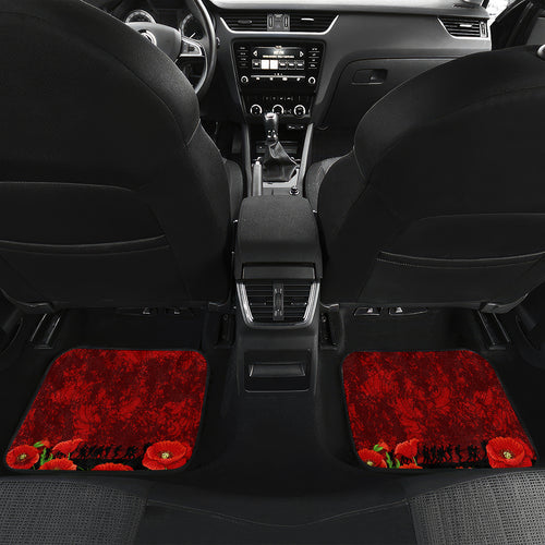 New Zealand ANZAC Waitangi Day Car Mats Hei Tiki and Soldier