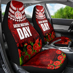 New Zealand ANZAC Waitangi Day Car Seat Cover Hei Tiki and Soldier