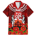 New Zealand ANZAC Waitangi Day Hawaiian Shirt Hei Tiki and Soldier