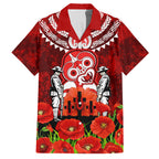 New Zealand ANZAC Waitangi Day Hawaiian Shirt Hei Tiki and Soldier